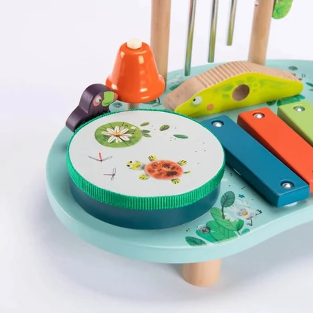 Mesa musical con múltiples actividades, Moulin Roty