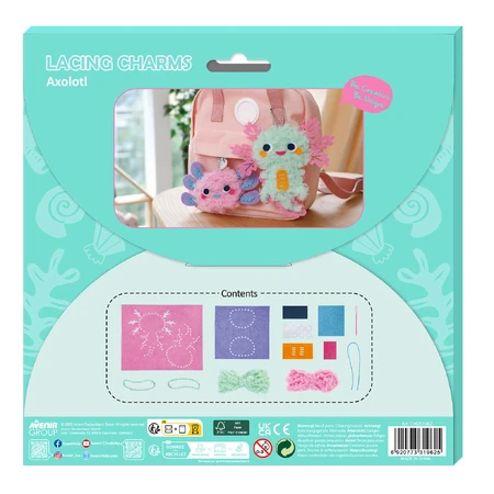 Set créatif Everyday Craft - fabriquez des breloques Axolotl