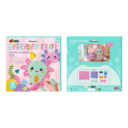 Set créatif Everyday Craft - fabriquez des breloques Axolotl
