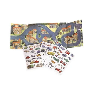 La ville des voitures, jeu magnétique