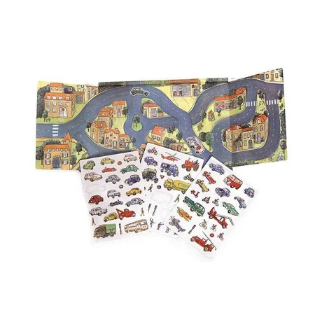 La ville des voitures, jeu magnétique