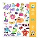 Djeco Stickers Monsters