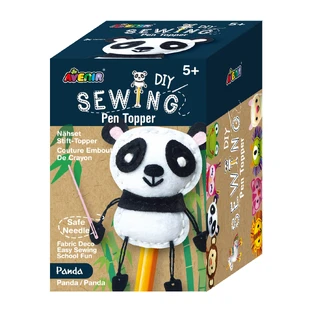 Set de couture DIY - décoration porte-crayon - Panda