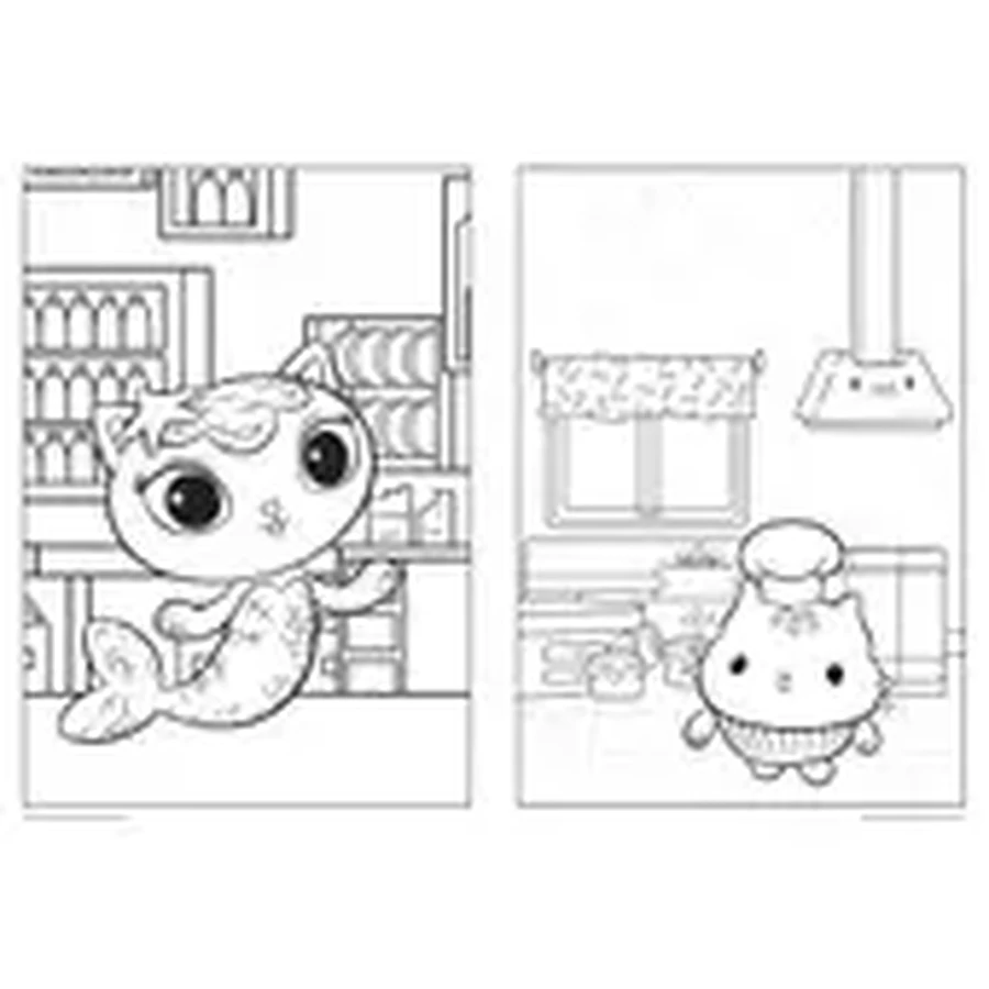 The big activity book Gabby's Dollhouse