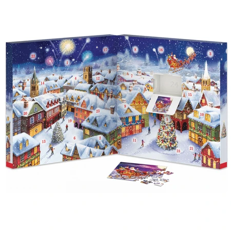 Advent Calendar Christmas Memories, 24 legpuzzels, 50 stukjes