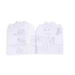 Coloring book with stickers Big Family, Moulin Roty