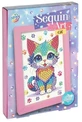 Set créatif DIY, Peinture pailletée, chaton