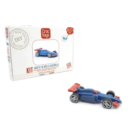 Racing car construction set, Croc toys