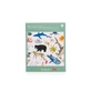 Herpositioneerbare stickers Dieren van de Wereld, Moulin Roty