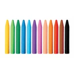 Tekenrollerset 3 m en 12 waskleurpotloden, Haku Yoka - Eenhoorns