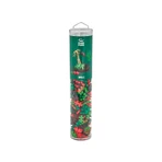 Plus-Plus Baukasten, 240 Teile, Jungle Mix, Dschungelfarben