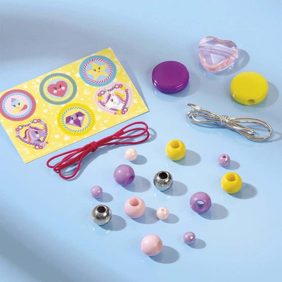 Creative mini set DIY bracelet with unicorns
