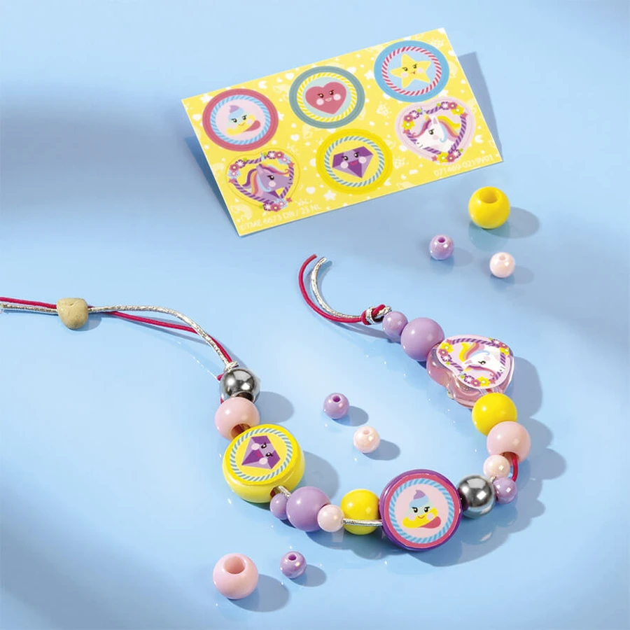 Creative mini set DIY bracelet with unicorns