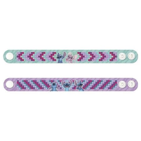 DIY creatieve set, armbanden maken met diamond painting techniek, Disney Lilo en Stitch