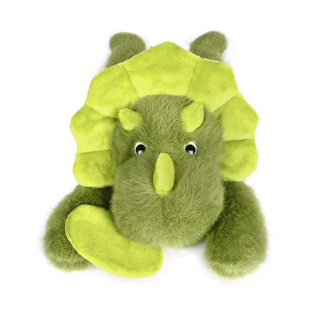 Jucarie din plus pentru relaxare si antistres - Dinozaur - magnetic, 30 cm, verde