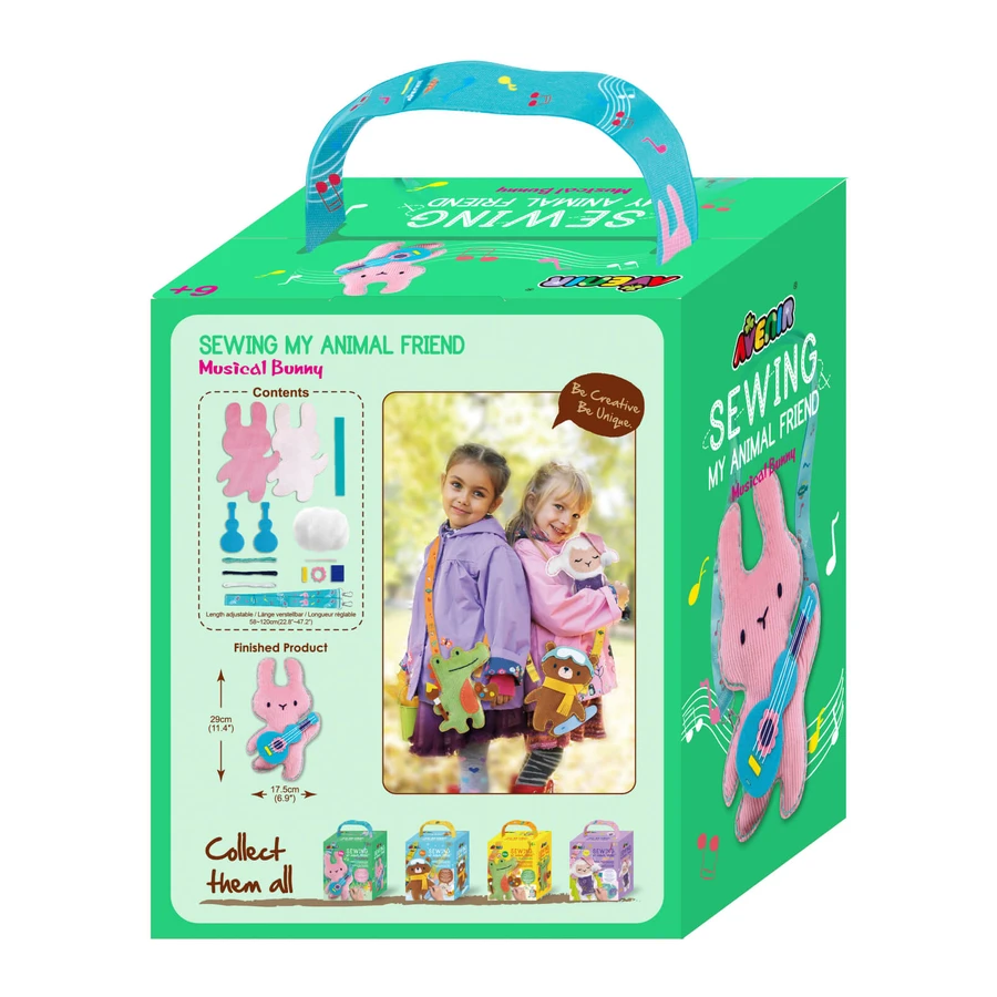 Sewing set My Animal Friend - Musical Bunnies