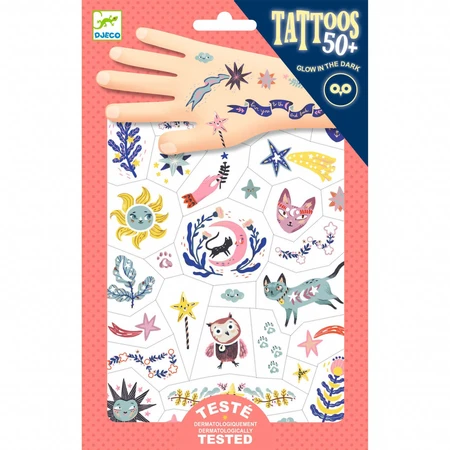 Tatouages Djeco fluorescents, Beaux rêves