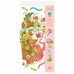 Meetstickers voor kinderen, Tuin in bloei