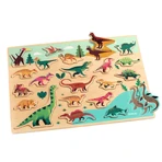 Dinosaurs wooden puzzle, Djeco