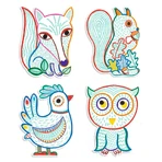 Jeu de dessin Forest Friends, Djeco