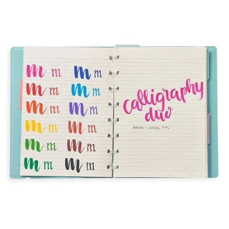 Crayones caligráficos dobles Duo, estuche de 12