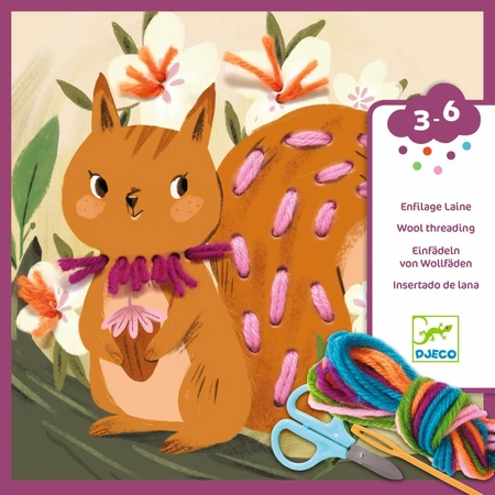 Jeu créatif Introduction à la broderie, Djeco