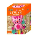 Set de couture DIY - décoration porte-crayon - chaton