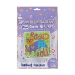 Mini atelier créatif de bricolage avec des diamants - Rolling Rocker