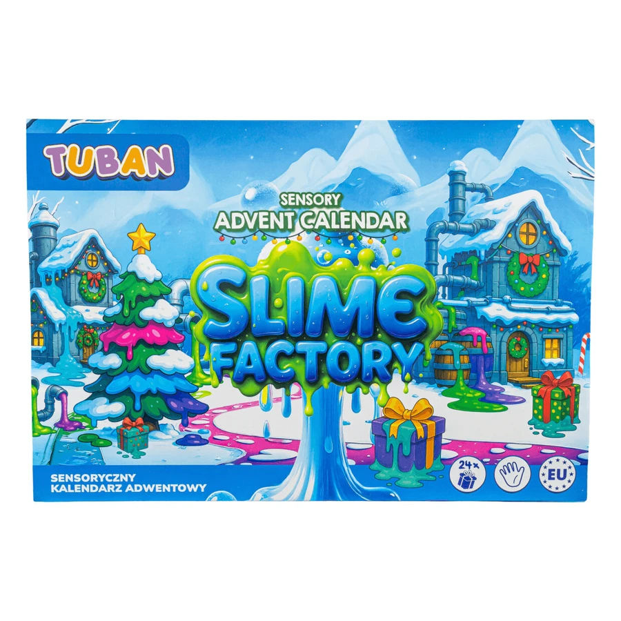 Calendrier de l'Avent avec expériences DIY - Slime Factory