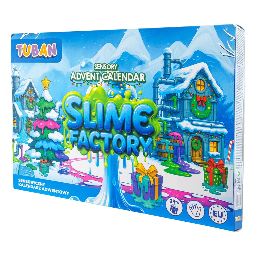 Calendrier de l'Avent avec expériences DIY - Slime Factory