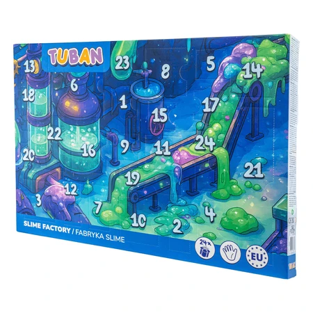 Calendrier de l'Avent avec expériences DIY - Slime Factory