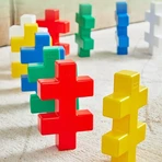 Plus-Plus bouwset, 24-delig, KAEMPE Onderwijs