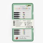 Set of 12 multicolored colored pencils, Moulin Roty