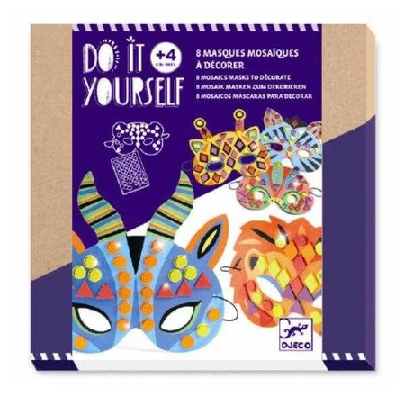 Set Djeco DIY, masques d'animaux
