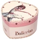 "Ballerina" heart music box