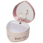 "Ballerina" heart music box