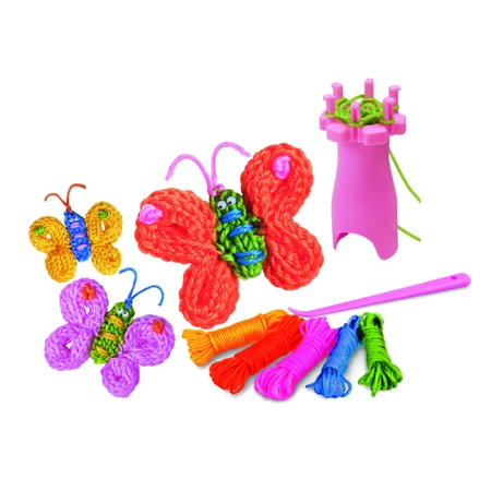 Mini set créatif - Papillons tricotés, LittleCraft