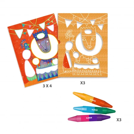 Jeu de dessin créatif pour les tout-petits, Djeco