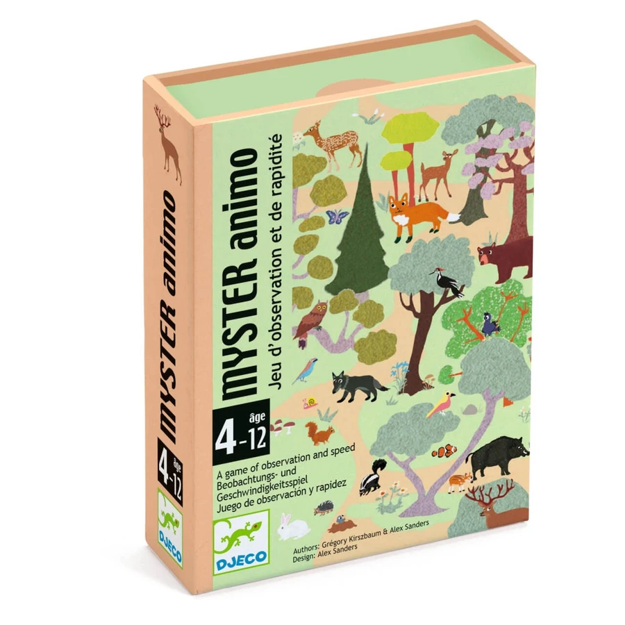 Juego de cartas Myster animo, Djeco
