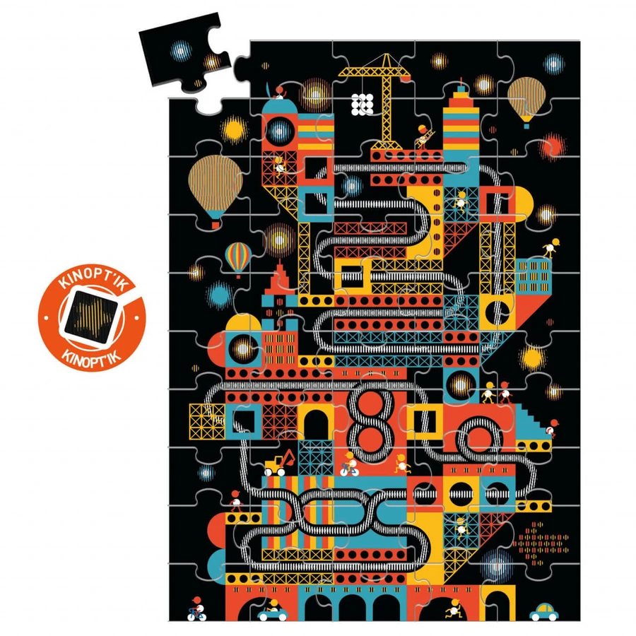 Puzzle de la ciudad viva, Djeco