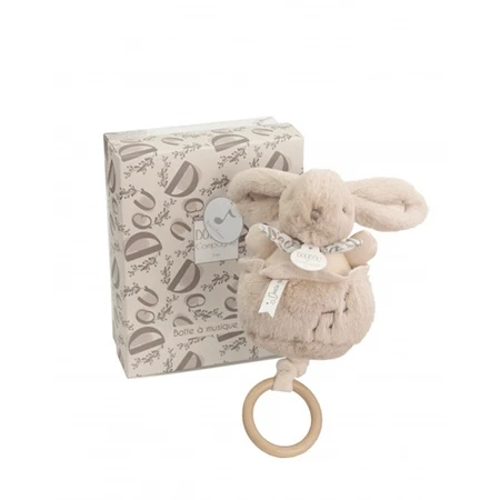 Musical Bunny Doudou® - beige, 20 cm