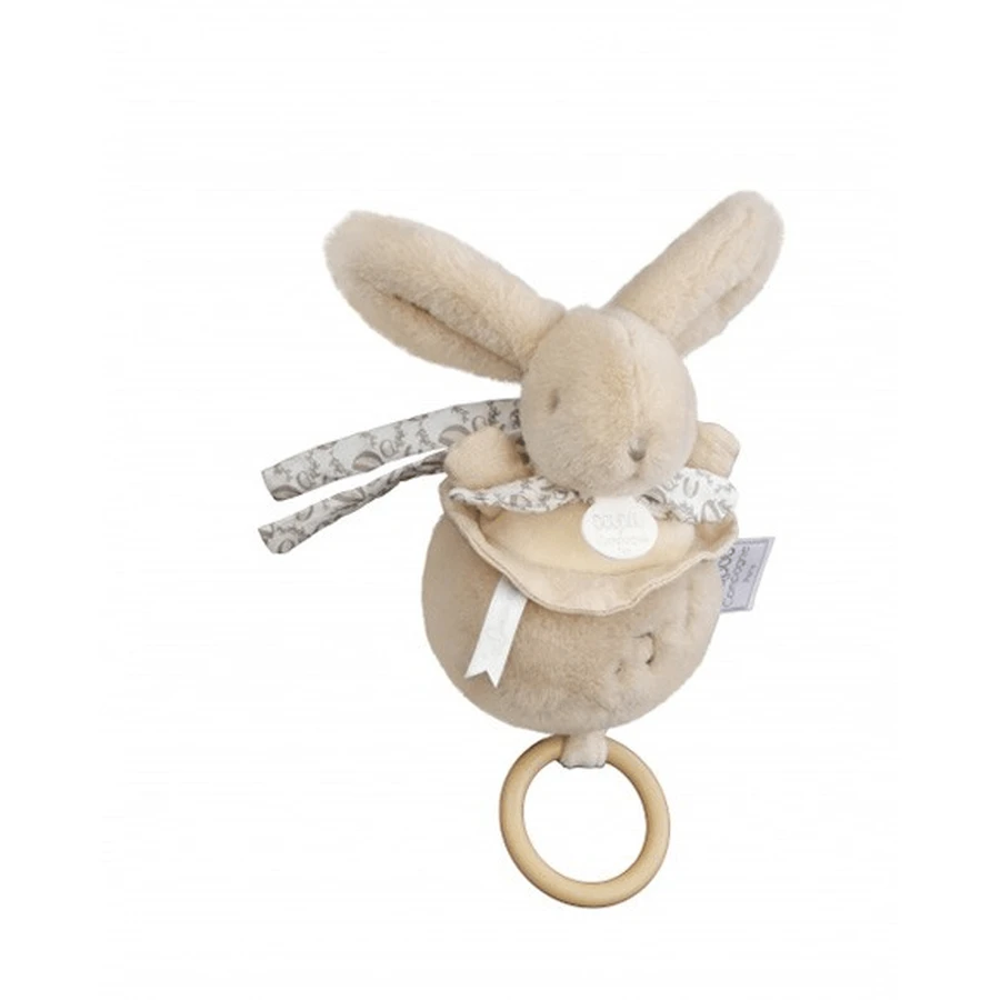 Musical Bunny Doudou® - beige, 20 cm
