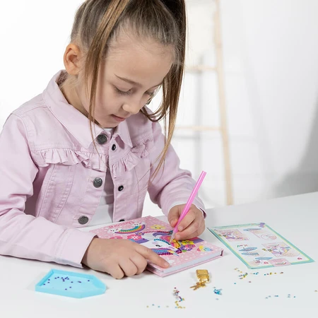 Set créatif Mon agenda licorne et diamant