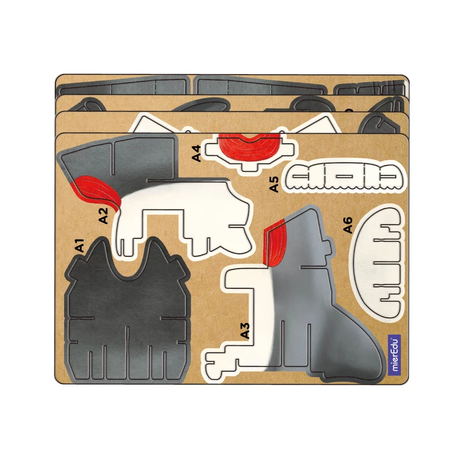 3D Sound Puzzle - Shark, Build 'n' Sound