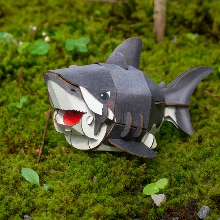 3D Sound Puzzle - Shark, Build 'n' Sound