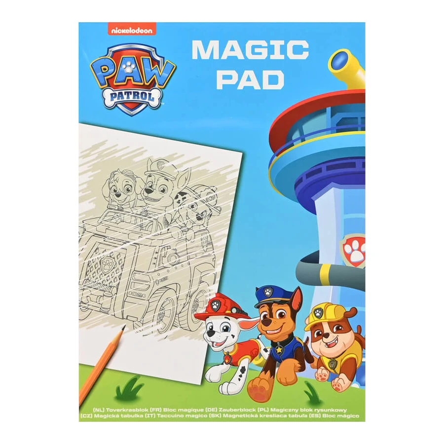Paw Patrol magic drawing book