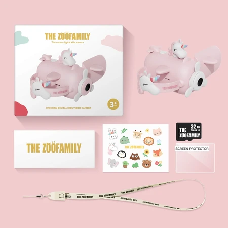 Aparat video digital pentru copii Zoo Video - Unicorn
