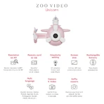 Aparat video digital pentru copii Zoo Video - Unicorn