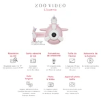 Aparat video digital pentru copii Zoo Video - Unicorn