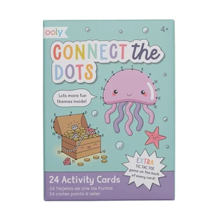 Verzameling van 24 kaarten met spelletjes en activiteiten - Join the dots